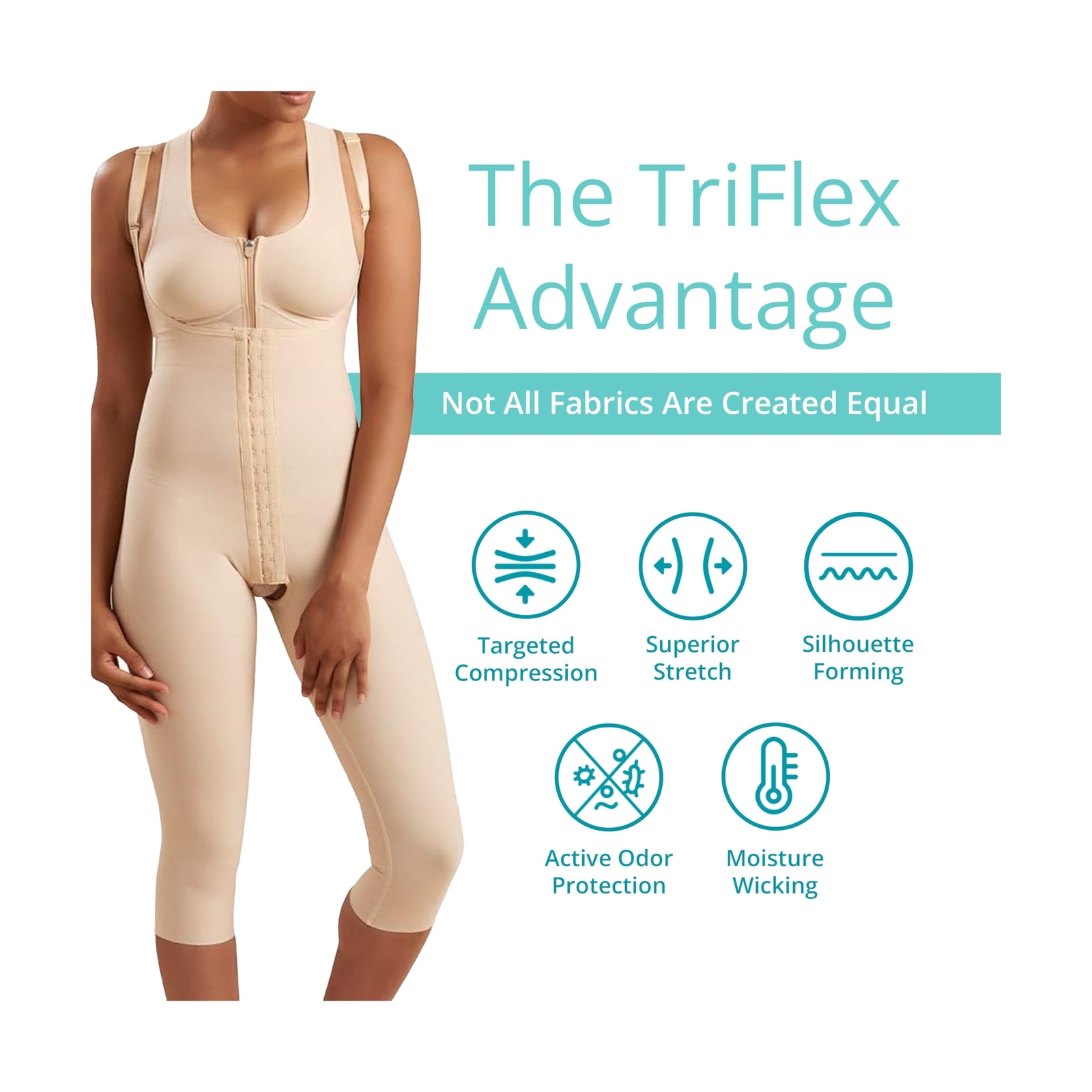MARENA SFBHM Stage 1 Girdle with High-Back & Front Closure – Adjustable Mi