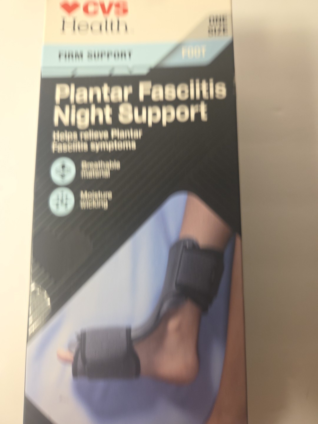 CVS Health – Firm Support – Foot Plantar Fasciitis Night Support – One Size