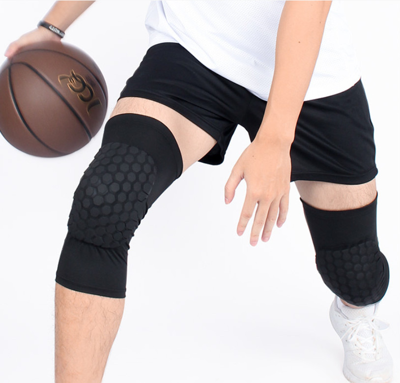 Crashproof Protective Gear Youth Men Basketball Knee Pads Compression Leg Sleeve