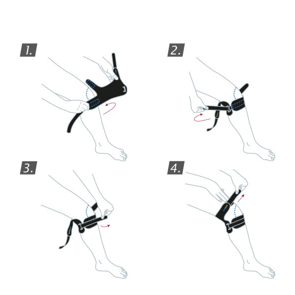 Actimove Dual Knee Strap Adjustable