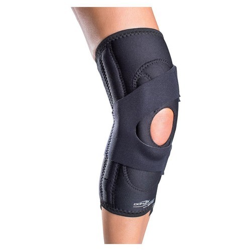 DonJoy Drytex Lateral J Buttress Patella Medium Black Knee Support Brace