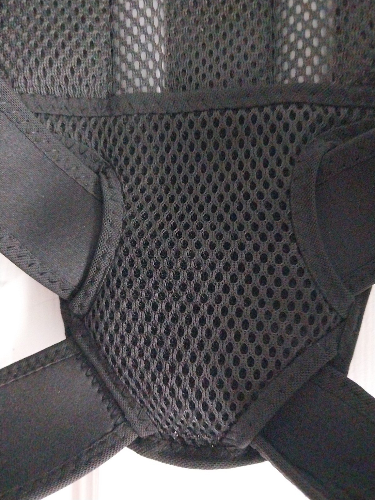 New Mesh Posture Corrector Back/Spine Lumbar Support Sz L Black