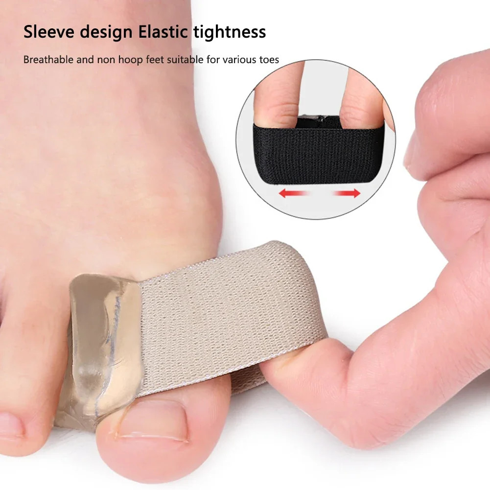 1Pair Hallux Valgus Appliance Daily Wear Silicone Foot Hallux Valgus Braces Elas