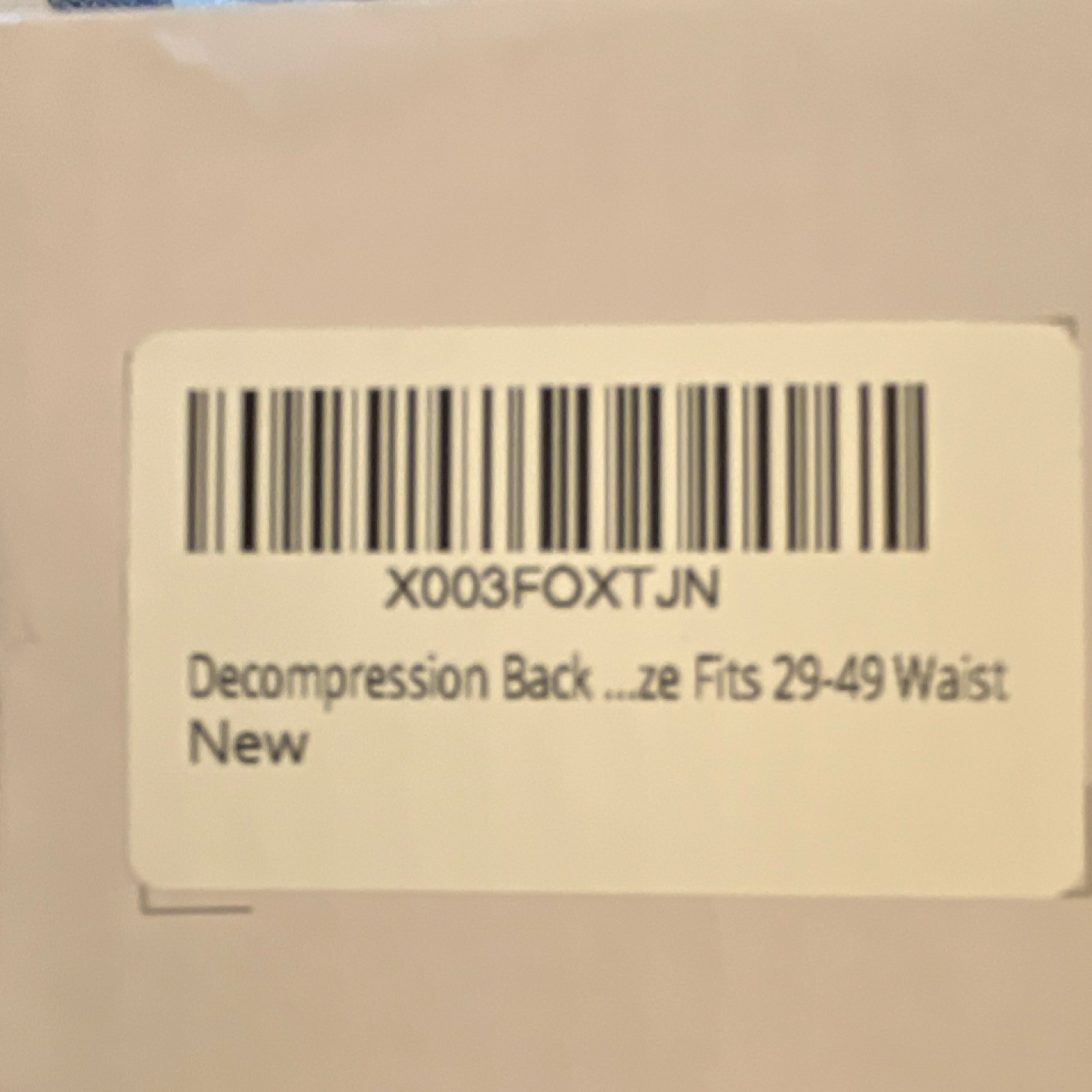 Decompression Back Belt Fits 29-49″ Waist X003FOXTJN