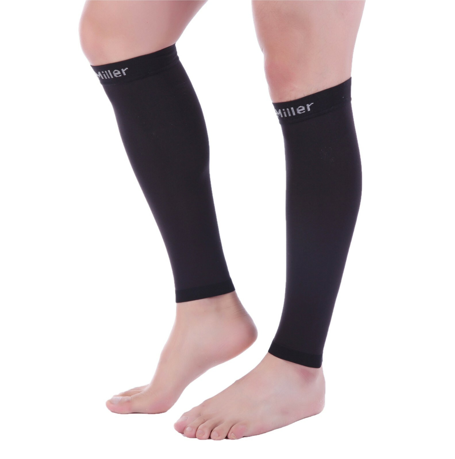 Doc Miller Compression Stockings Calf 15-20MMHg Sleeves For Varicose Pain Relief
