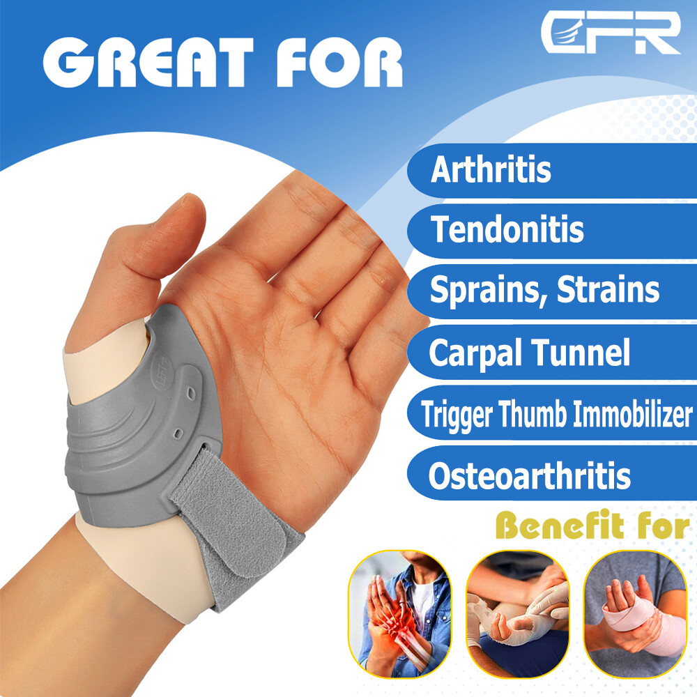 Thumb Support Wrist Brace CMC Joint Pain Relief Thumb Spica Splint Arthritis CFR