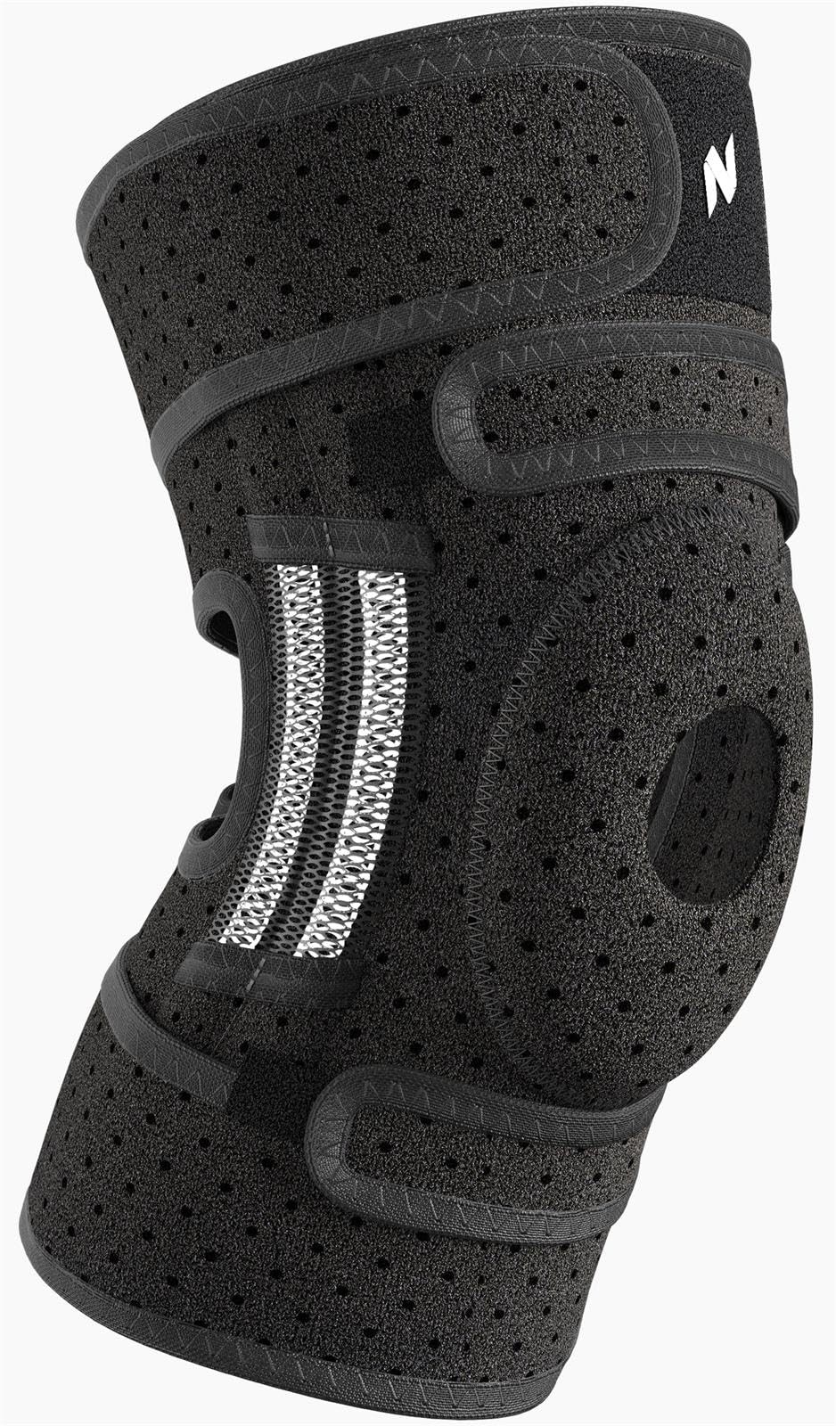 ELITE Knee Brace for Men & Women – Open-Back Knee Support with Side Stabilize…