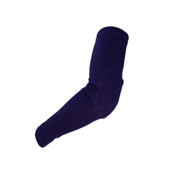 Child Adult Sport Basketball Honeycomb Pad Arm Hand Elbow Sleeve Brace Support