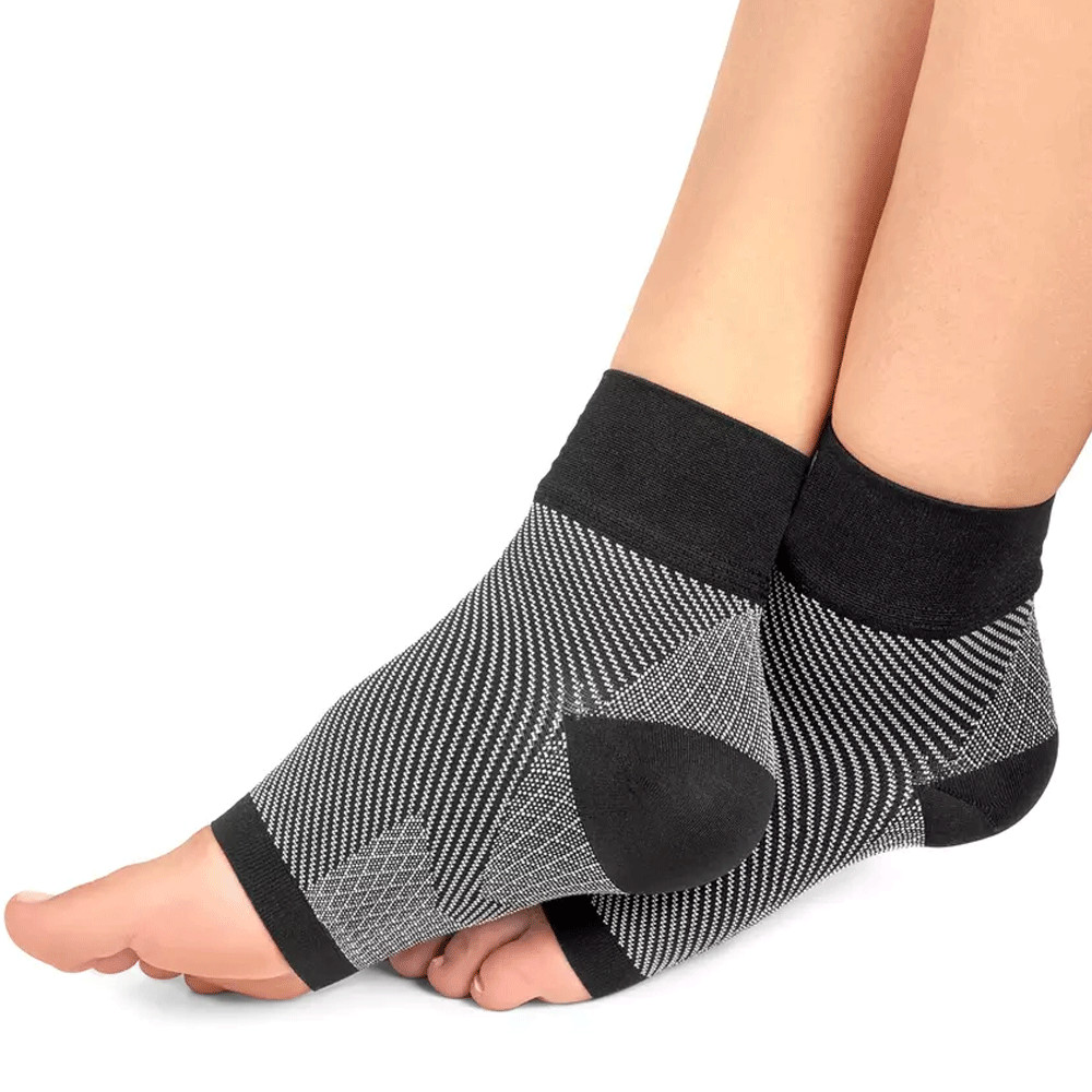 Plantar Fasciitis Socks Heel Foot Arch Pain Splint Support Brace Compression CFR