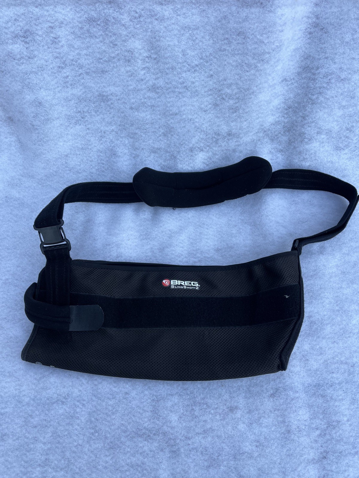 BREG SLING SHOT 2 Shoulder Support Sling Black LARGE w/ Ball Orthotics