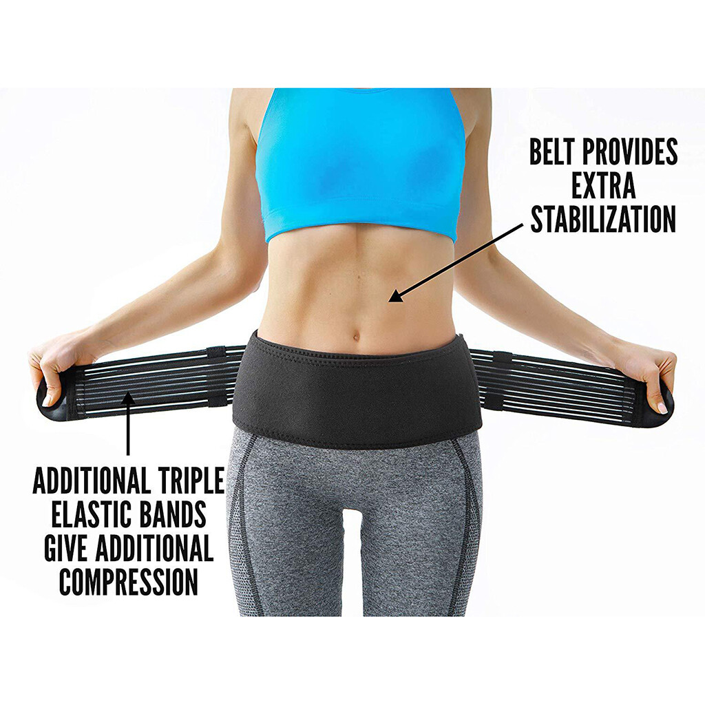 Sacroiliac SI Joint Hip Belt Pelvic Sacral Support Brace Sciatica Pelvis