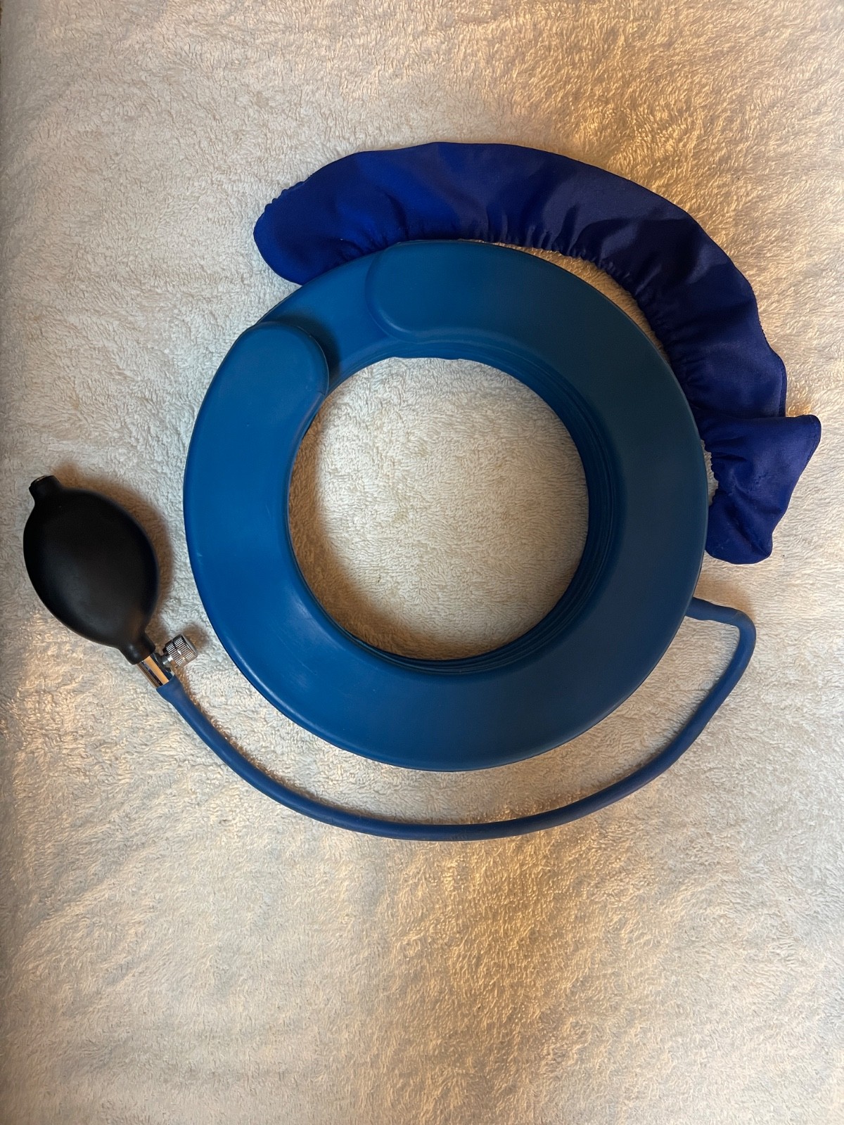 Dr. Bob’s Portable Neck Traction Size Large 15.5′-17.5″ W/ box & Instructions