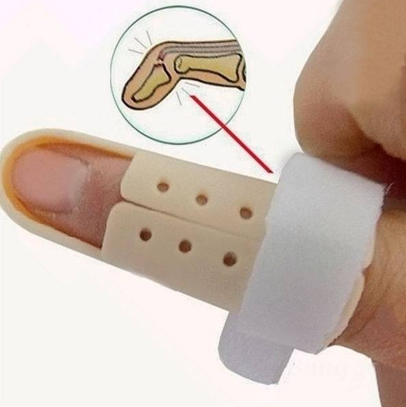 Mallet DIP Finger Support Brace Splint Joint Protection Injury Pain~Fast Ship