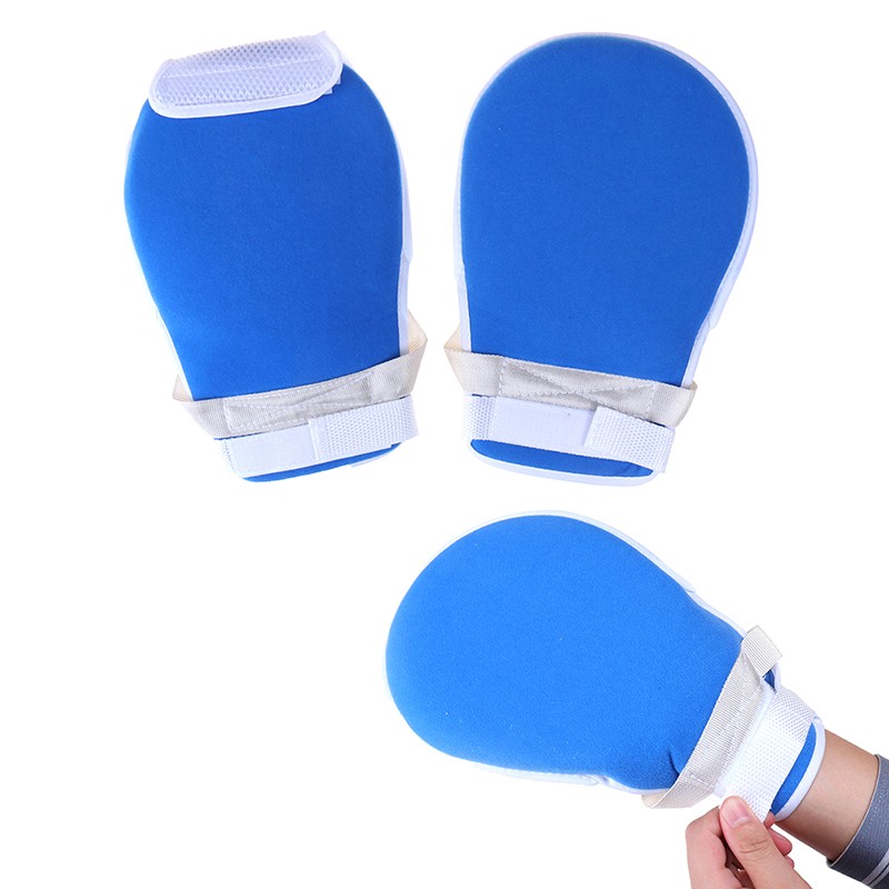 Open Finger Protectors Hand Infection Fixed Gloves Restraint Gloves Control M QH