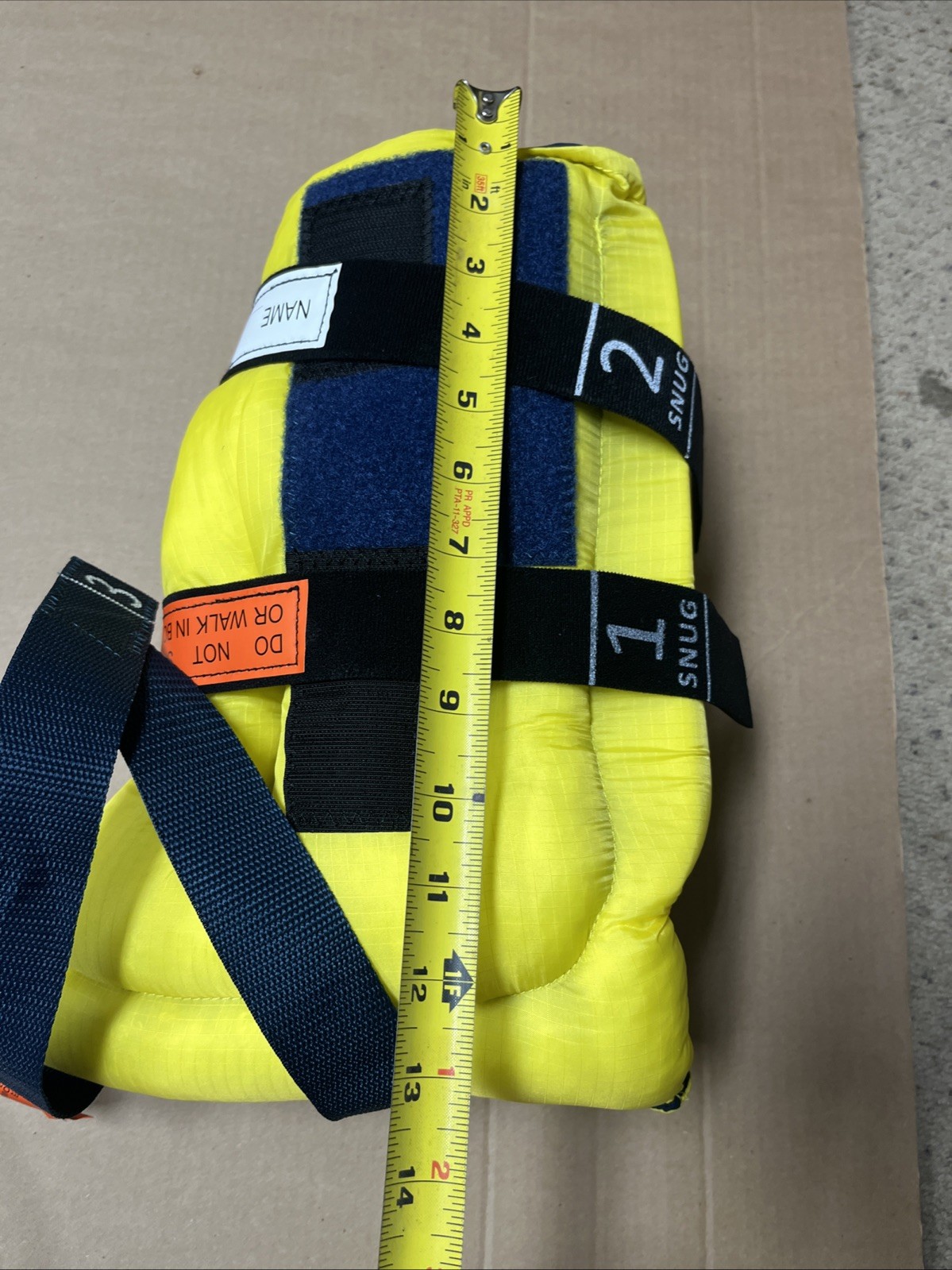 Primo Boot Offloading Heel Protector gold/navyttandard Padded Boot BAB14