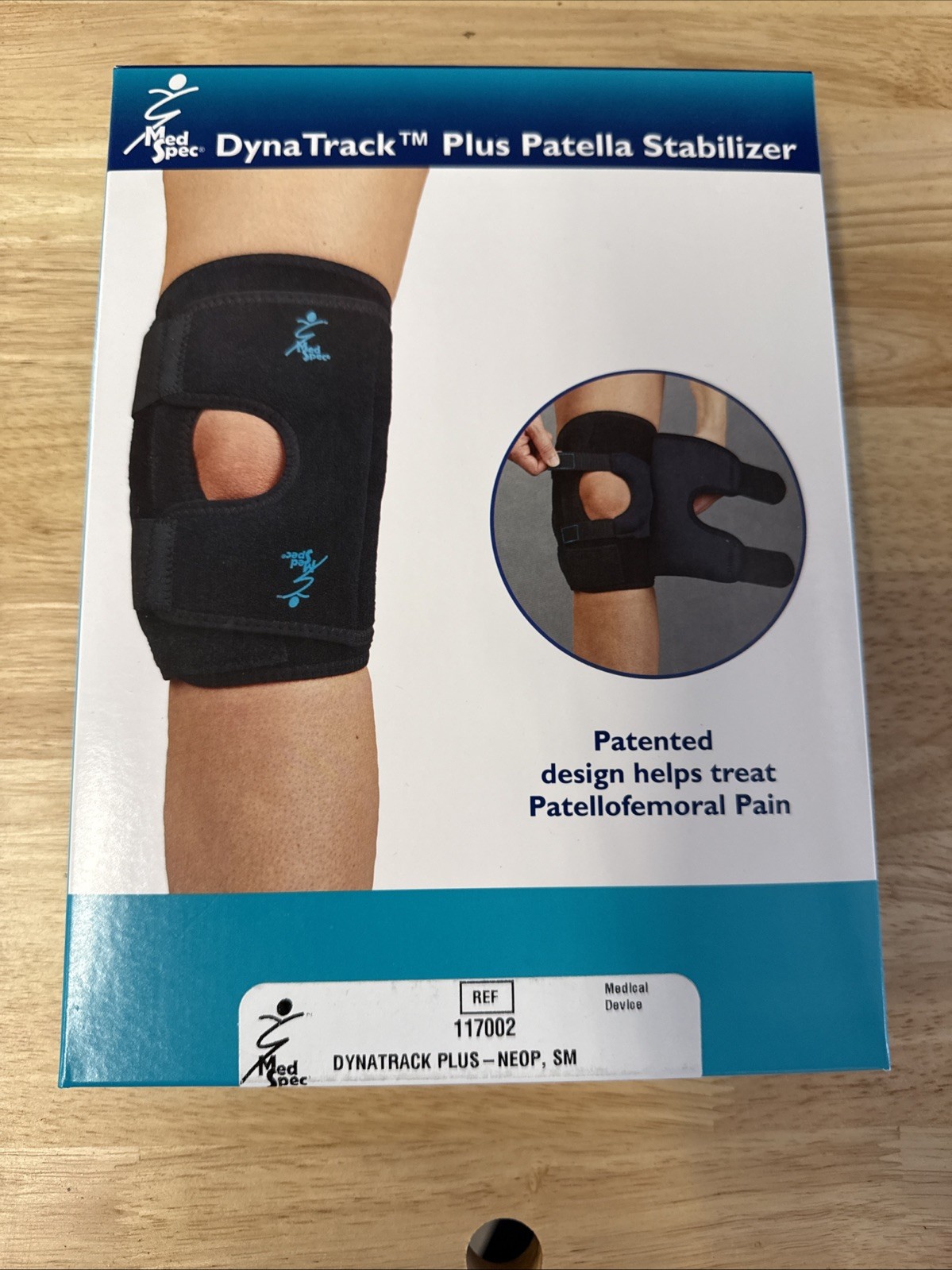 Med Spec DynaTrack Plus Patella Stabilizer New Size Small