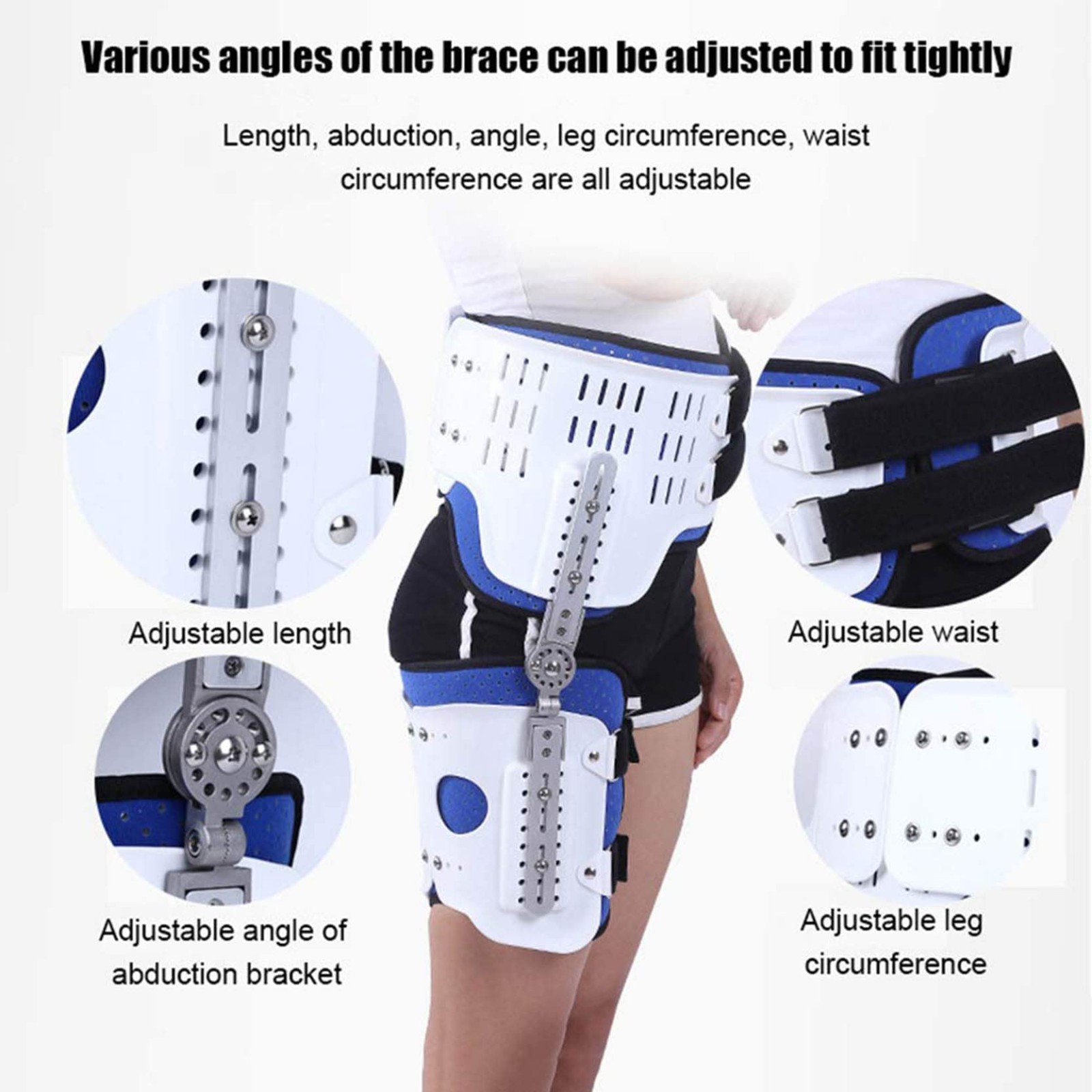 Hip Stabiliser Support Brace Corrector Hip Abduction Orthosis Thigh SciaticNerve
