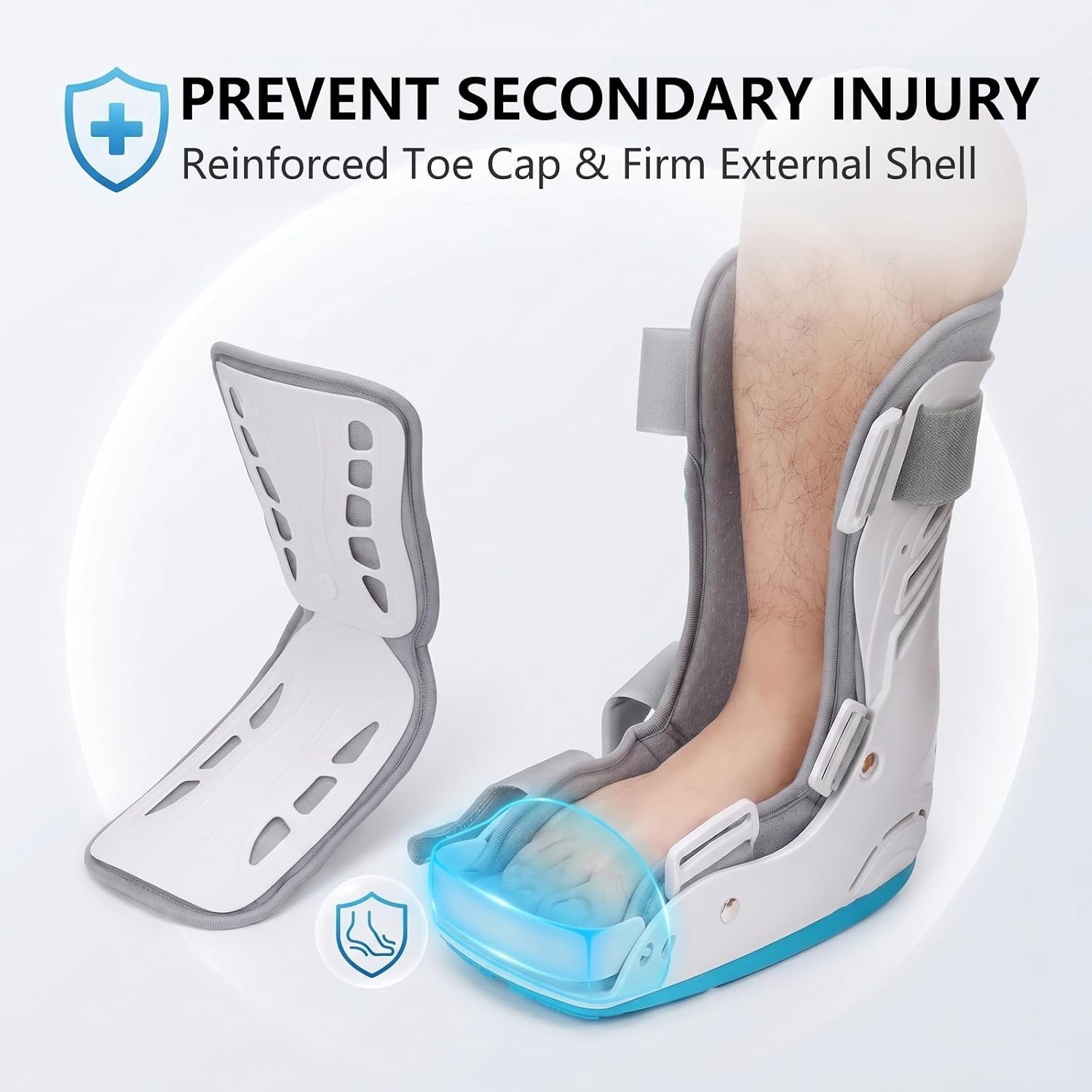 Walker Fracture Boot Air Cam Walker Boot Inflatable Walking-Large