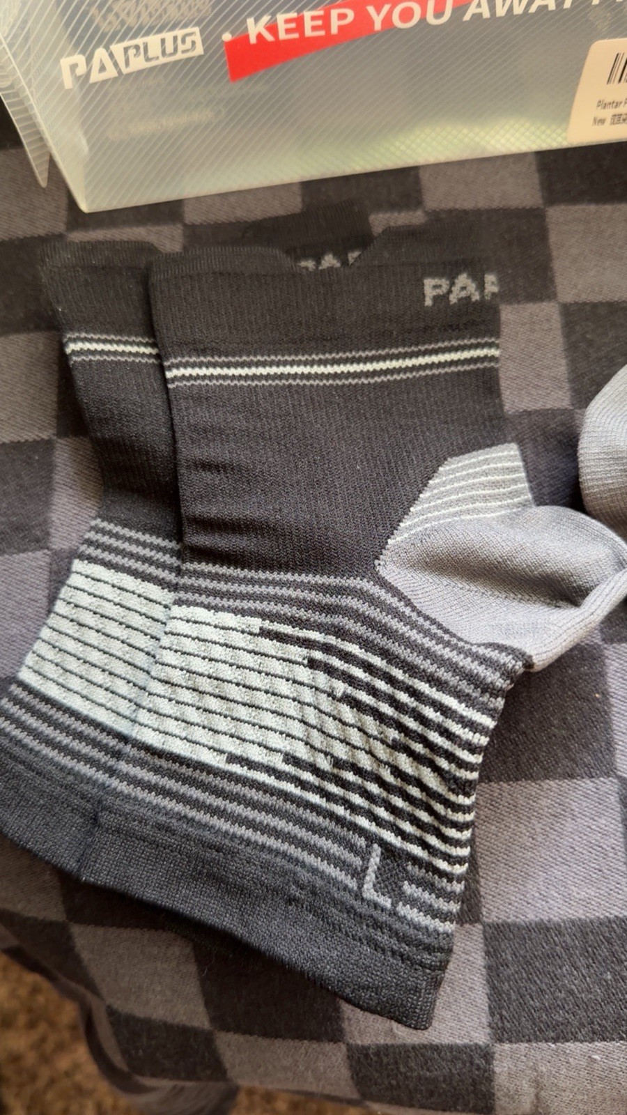 Plantar Fasciitis Socks 2 Pair Compression Achilles Arch Support Women Size 5/6