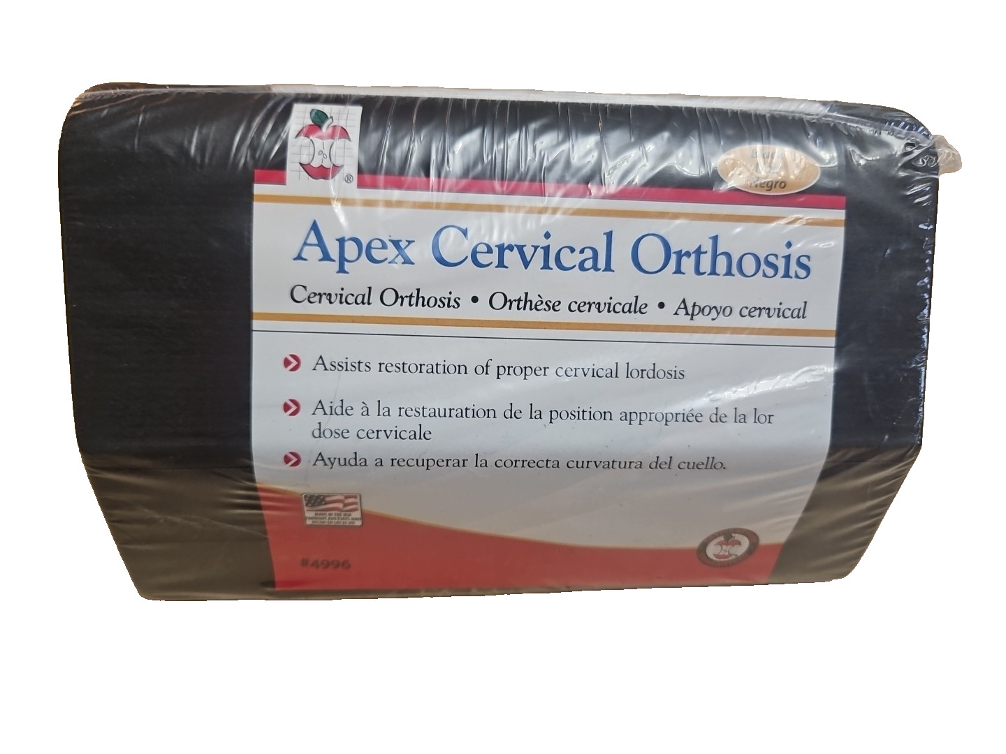 Apex Cervical Orthosis Wedge – Standard Foam Block Core Products NEW #4996