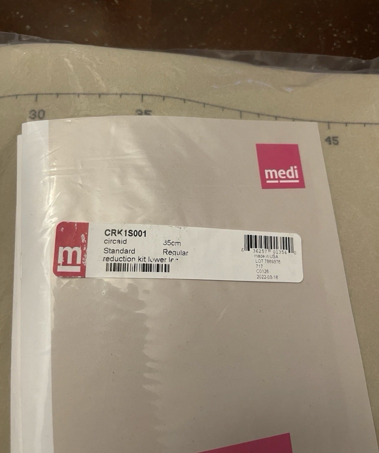 Circaid Standard Reduction Kit Lower Leg 35cm Regular
