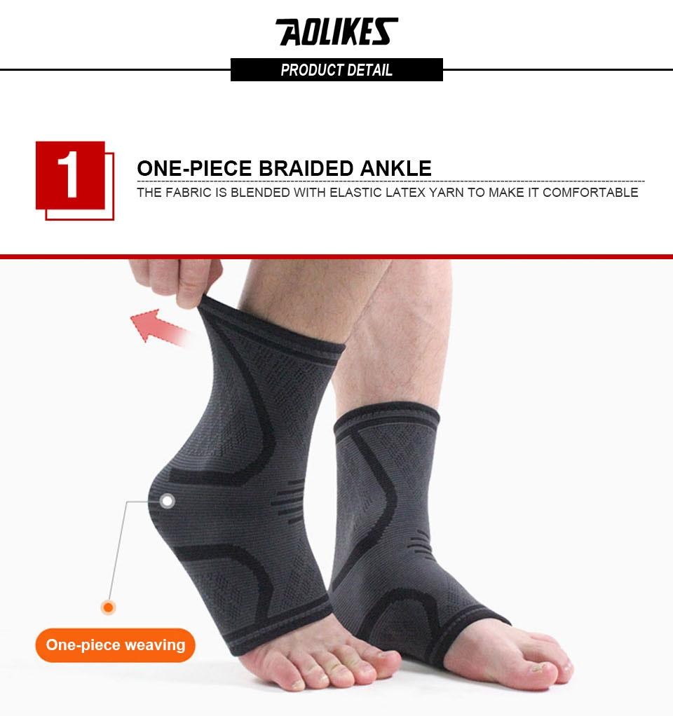 Aolikes 1pcs Ankle Brace for Women & Men,ankle Support Sleeve & Ankle Wrap – Com