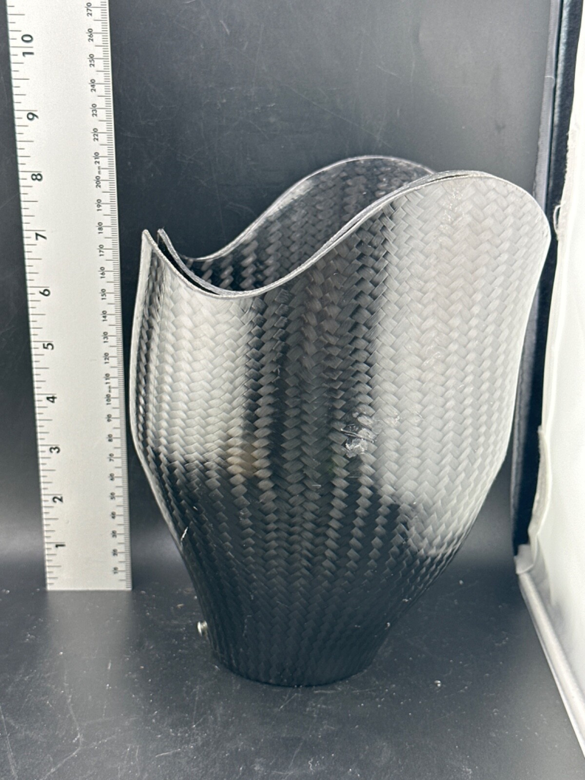 Below knee prosthetic socket. Not for medical use