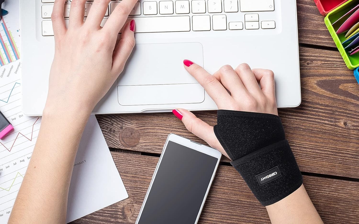 Comfort & Stability – Adjustable 2-Pack Wrist Support for Active Lifestyles