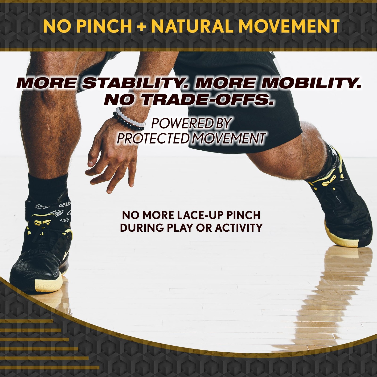 Ultra Zoom Hinged Sports Ankle Brace Sprained Ankle Recovery & Prevention