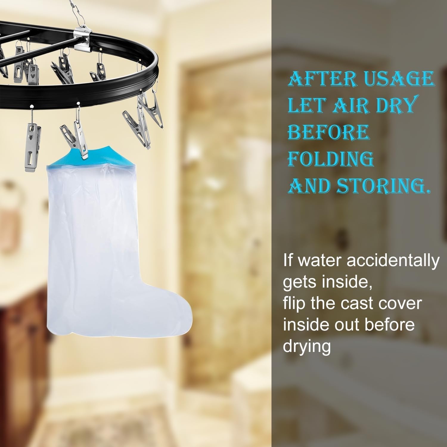 NEW Waterproof Hand Cast Cover Hand Cover for Shower After Surgery Hand