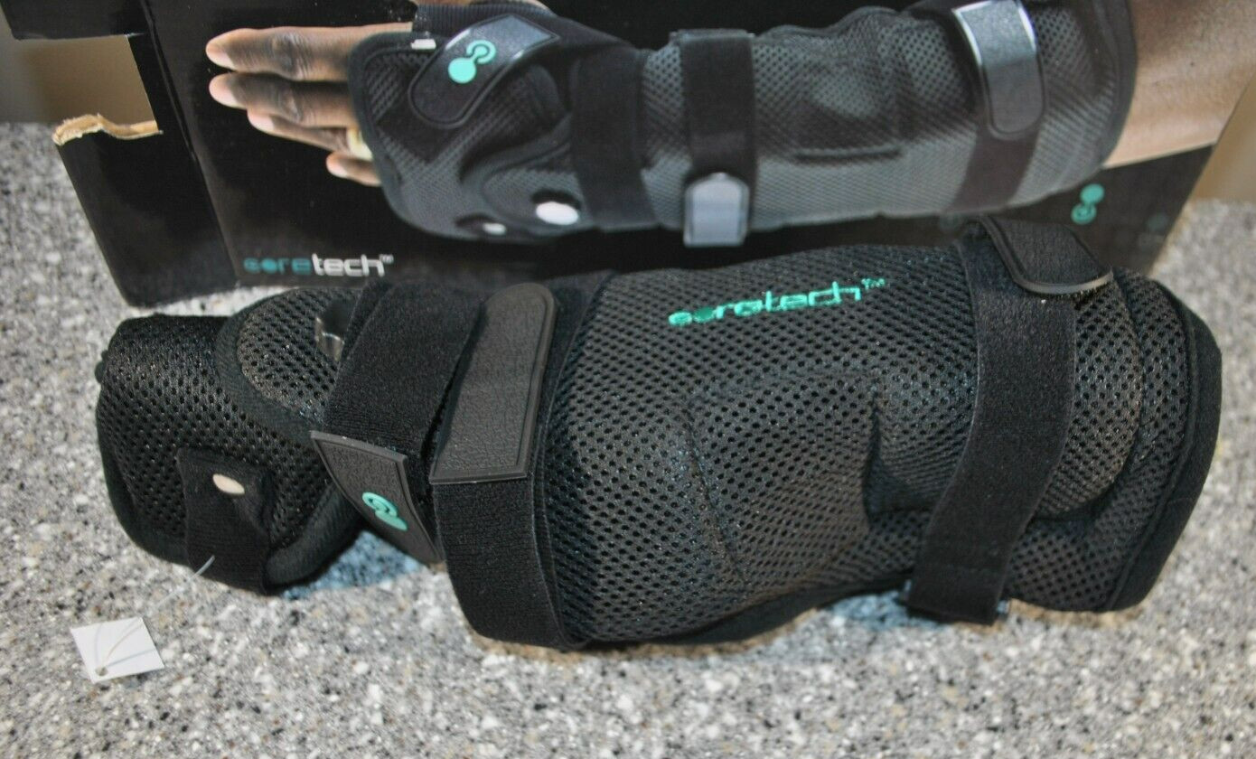 New Open Box – CORETECH 916 Left/Right Universal Wrist Brace/Splint – Black