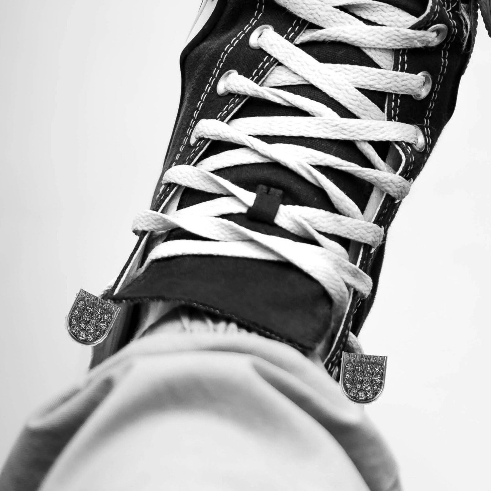 20pcs Metal Shoelaces Buckle Lock Shoelace End Clips No-tied Laces Tips End C…
