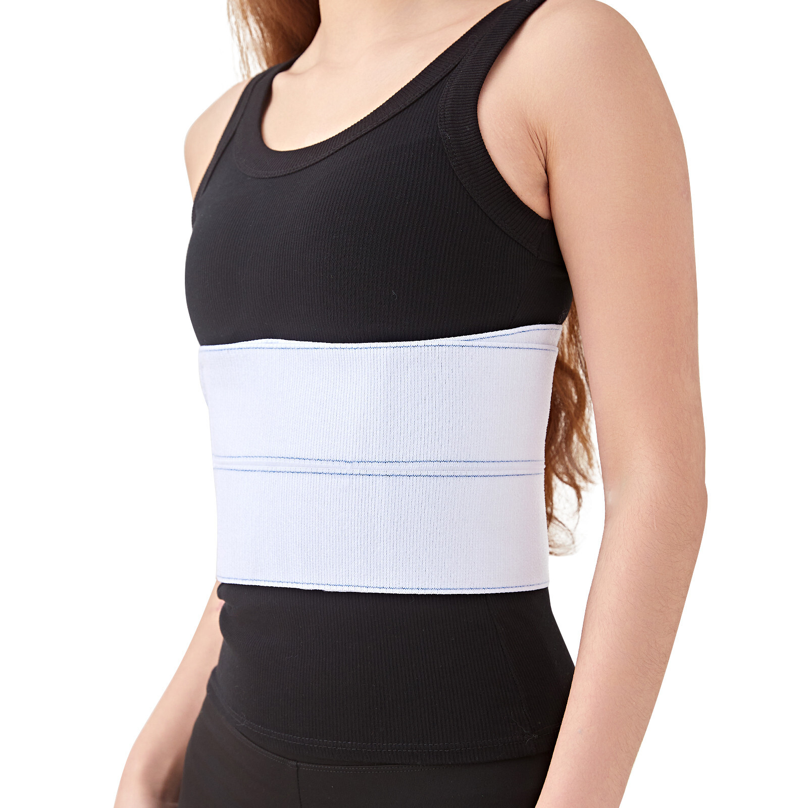 Broken Rib Brace Cracked Ribs Abdominal Binder Back Support Belt