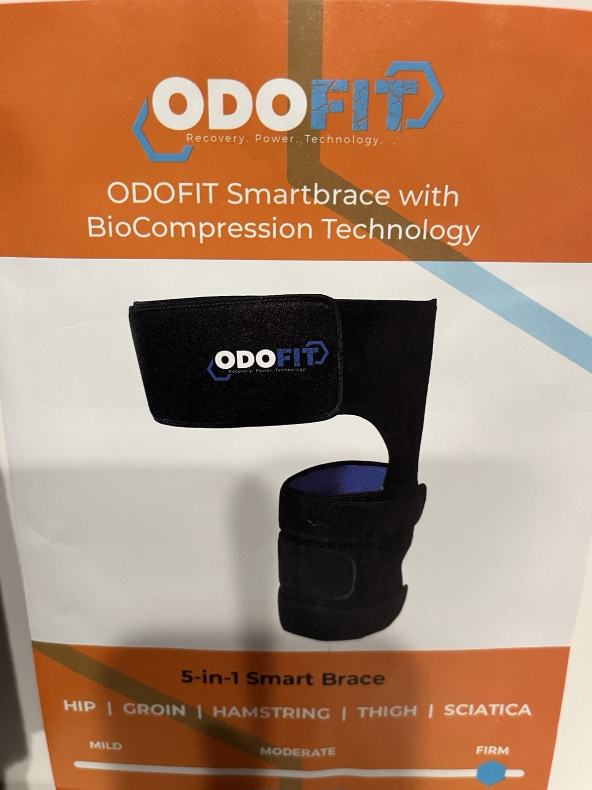 (New) ODOFIT 5 In 1 Smartbrace BioCompression Firm Support Brace