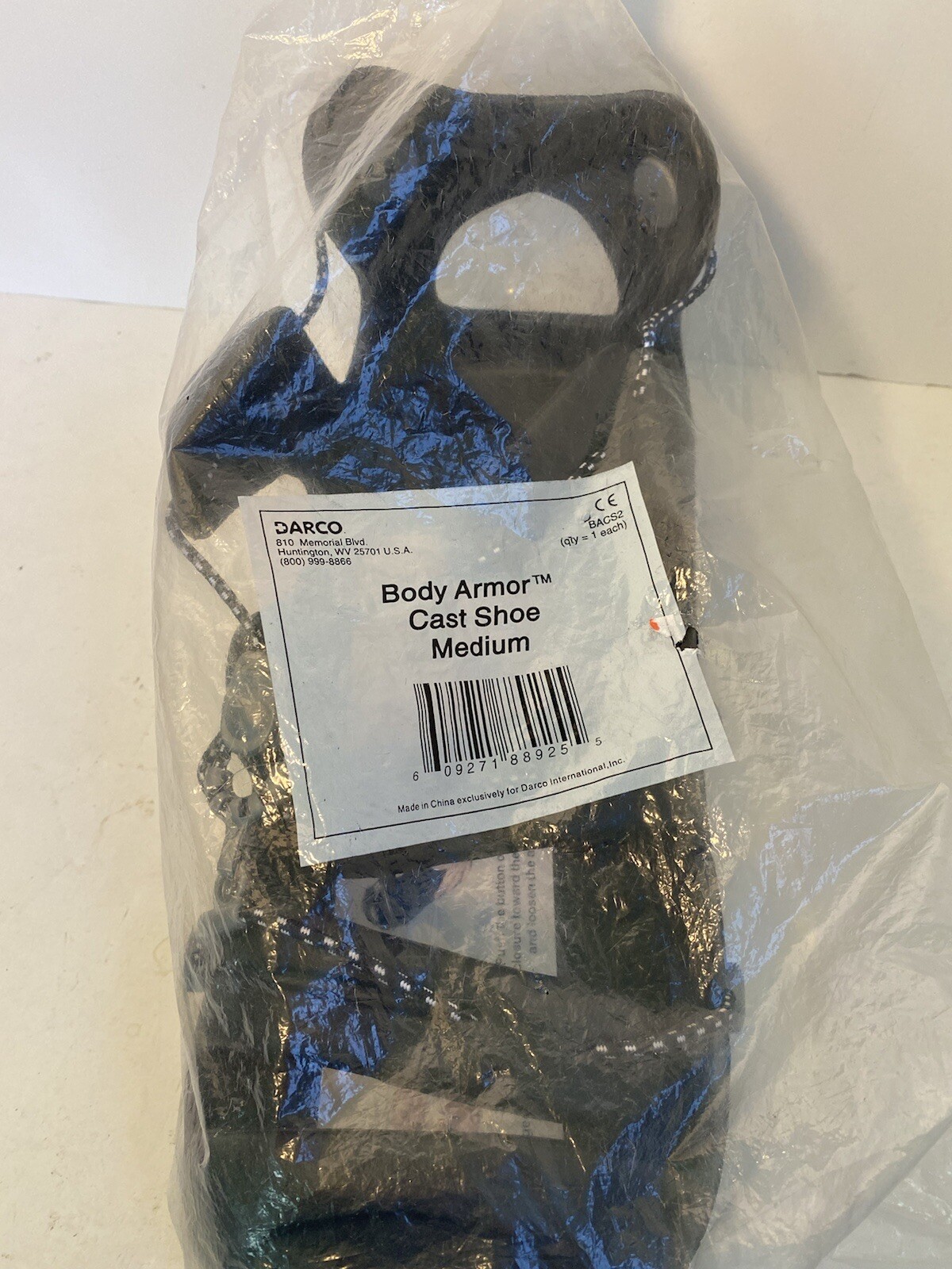 Darco Body Armor Cast Shoe Medium New