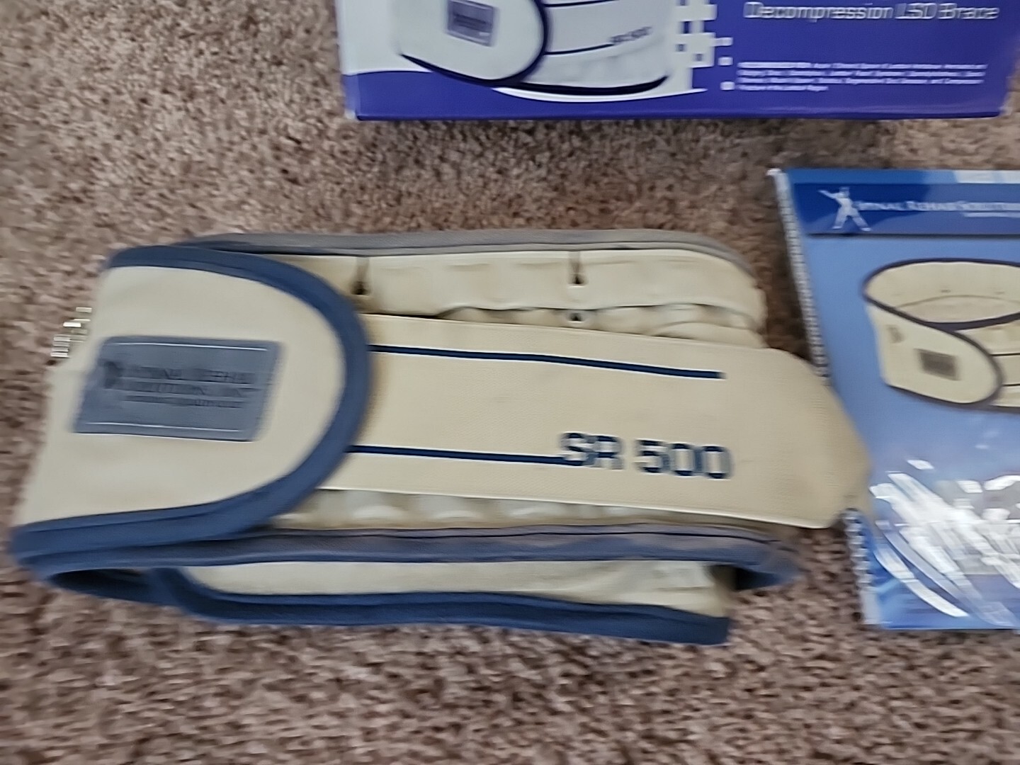 Replacement SR 500 Lumbar Air Decompression LSO Brace ONLY – Size XL – NO PUMP