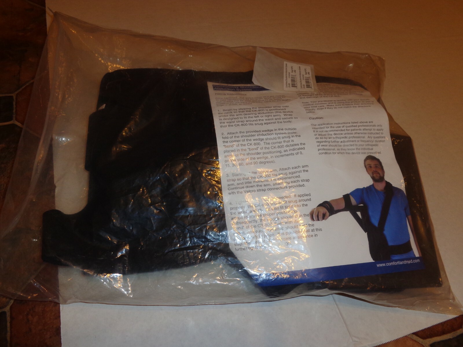 NEW COMFORTMAX SHOULDER/ARM ABDUCTION SYSTEM CK-800 LEFT/RIGHT ARM MEDICAL STRAP