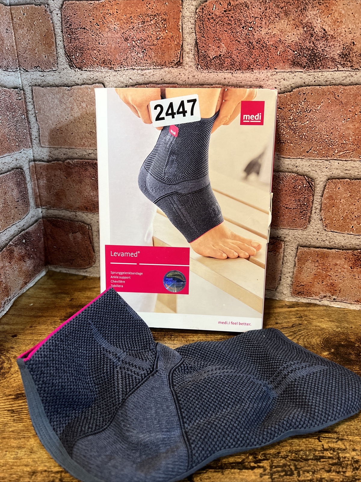 Medi Levamed Ankle Support Brace IV Silver K010214