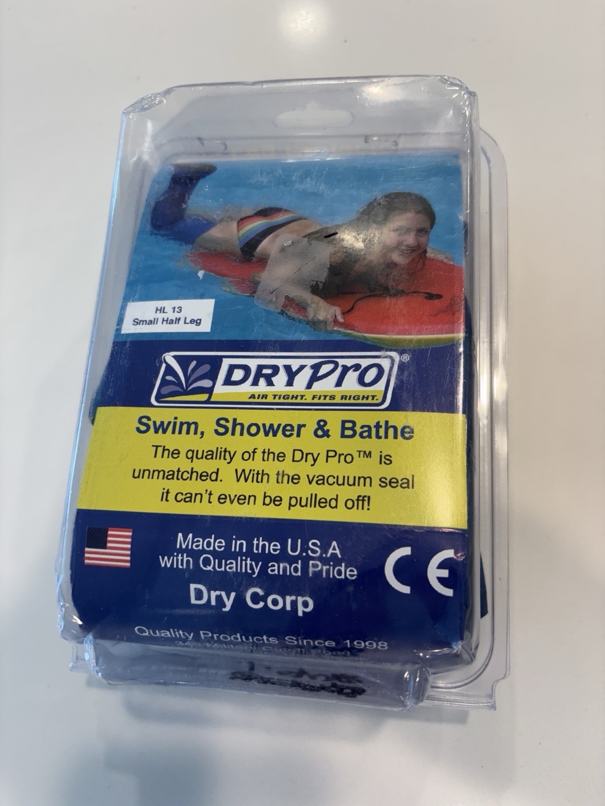 DryPro HL-13 Waterproof Cast Protector Small Half Leg Cover Shower Bath Swim