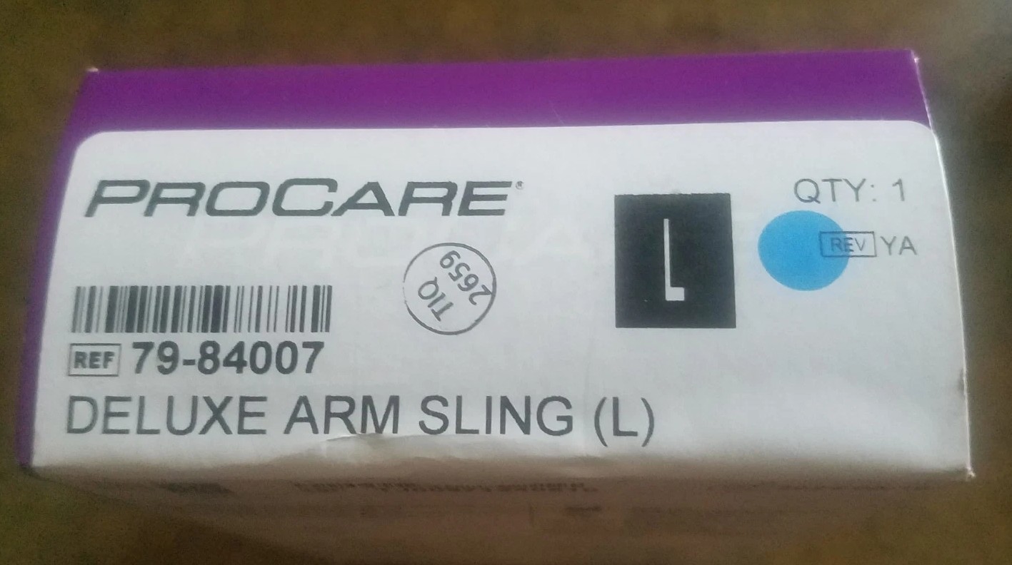 Procare Deluxe Arm Sling Support Large Never Used New Condition Ref#79-87007