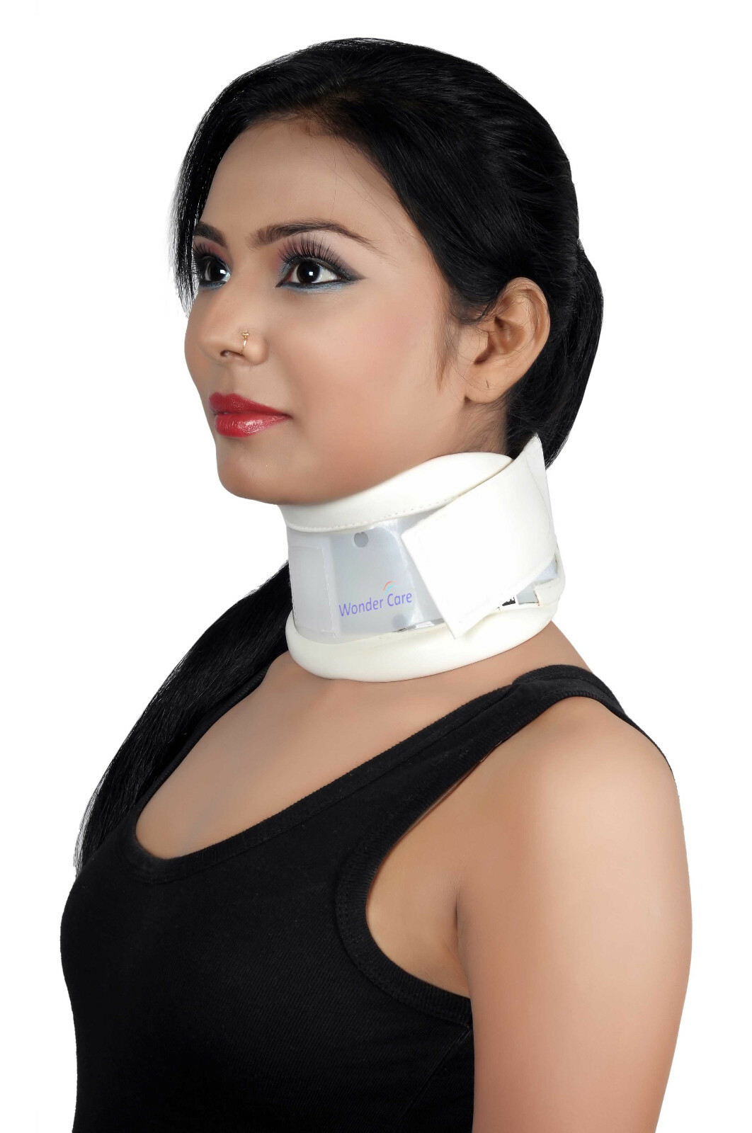 Adjustable Neck Brace Support Wrap Soft Foam Cervical Collar Neck Pain Relief