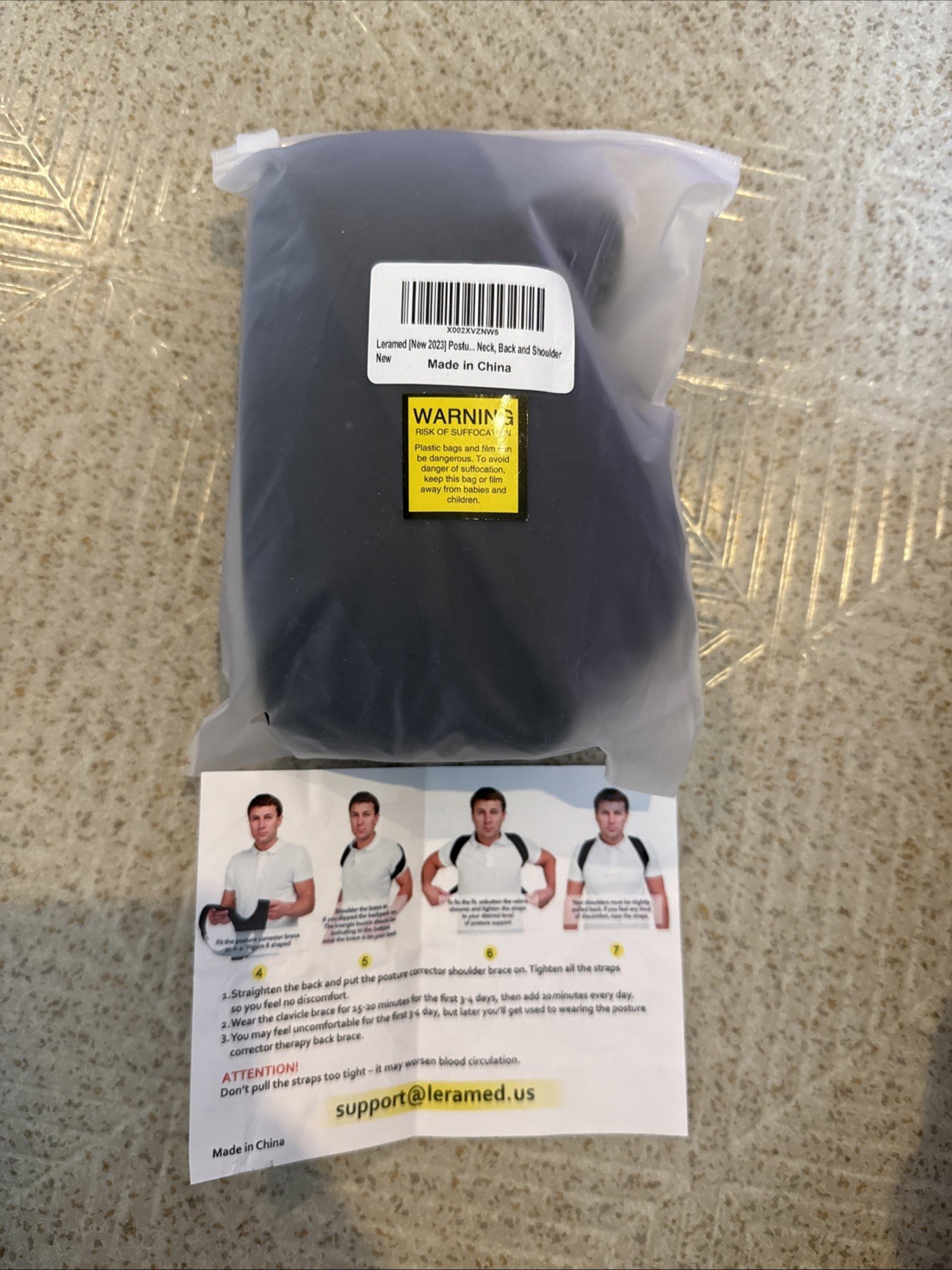 Leramed New 2023 Posture Corrector Neck,back And Shoulder New Adjustable
