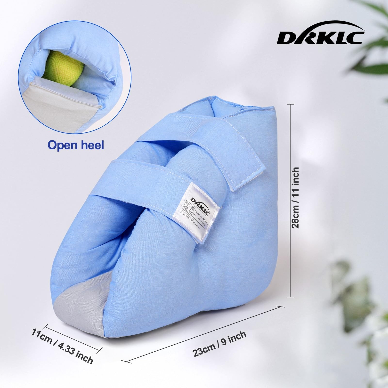 Adjustable Heel Protector for Pressure Sores, Foot Support Pillow for Surgery Re