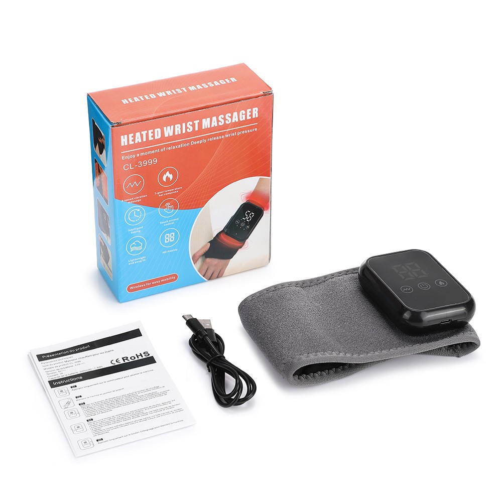 Heating hot compress shoulder/Knee warming vibration massage therapy device