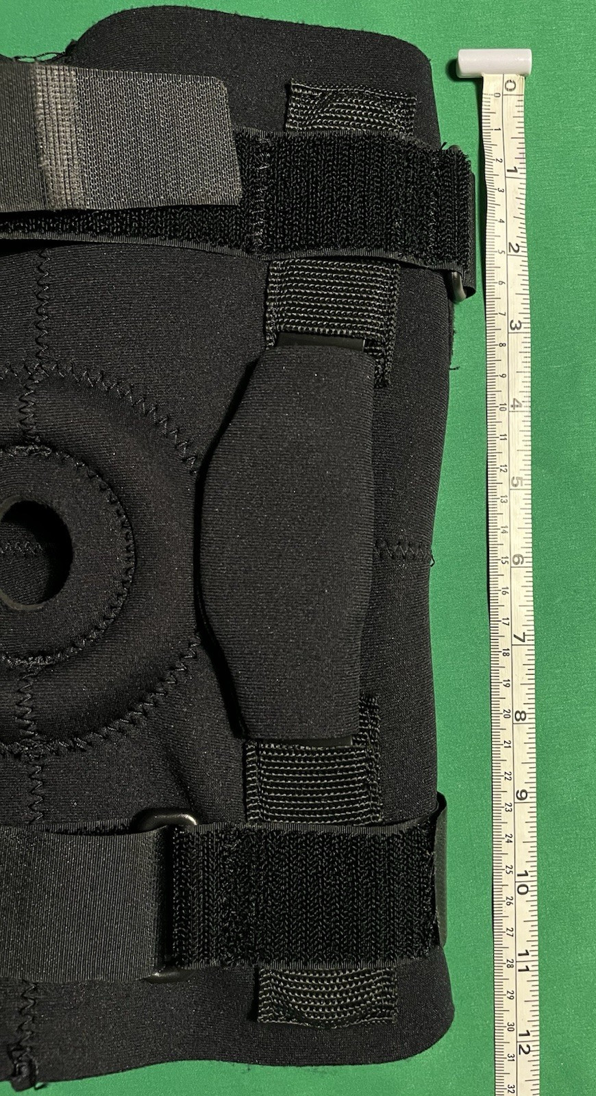 ACE ADJ Leg KNEE BRACE Pad w/Dual Metal Side Stabilizers and Adjustable Straps