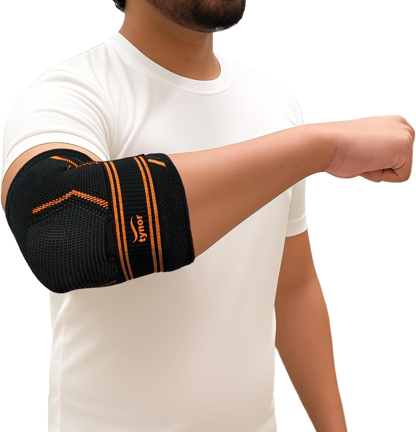Versatile Tennis Elbow Brace with Custom Fit for Sports and Joint Pain – Medium
