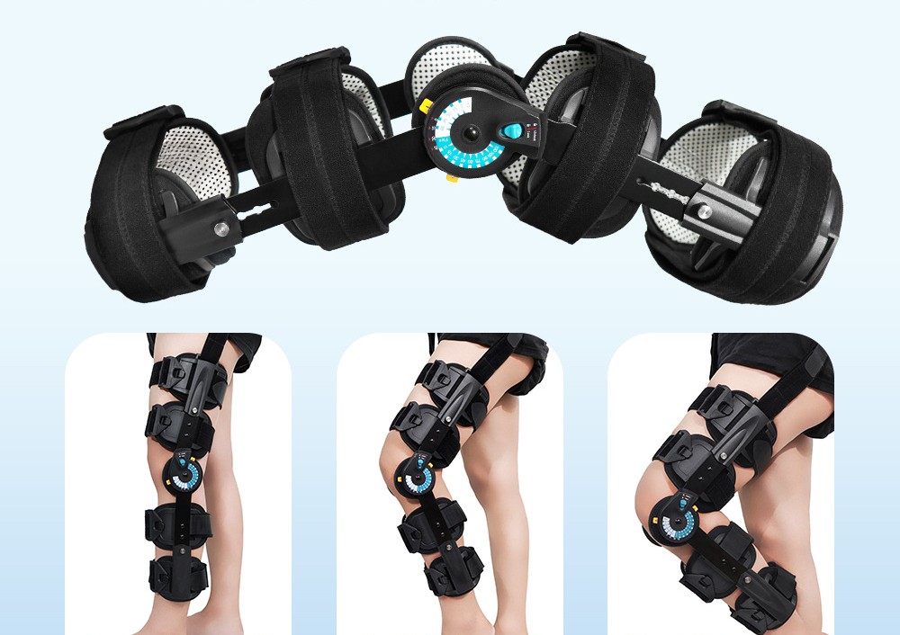 Orthosis Leg Fracture Lower Limb Foot Hip Knee Ankle Fixed Support Adjustable