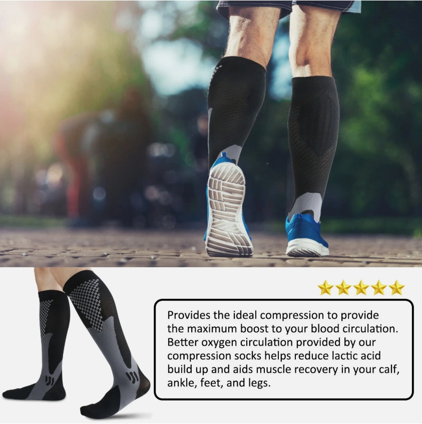 Compression Socks Medical Nursing Stockings For Outdoor Fast-drying Breathable