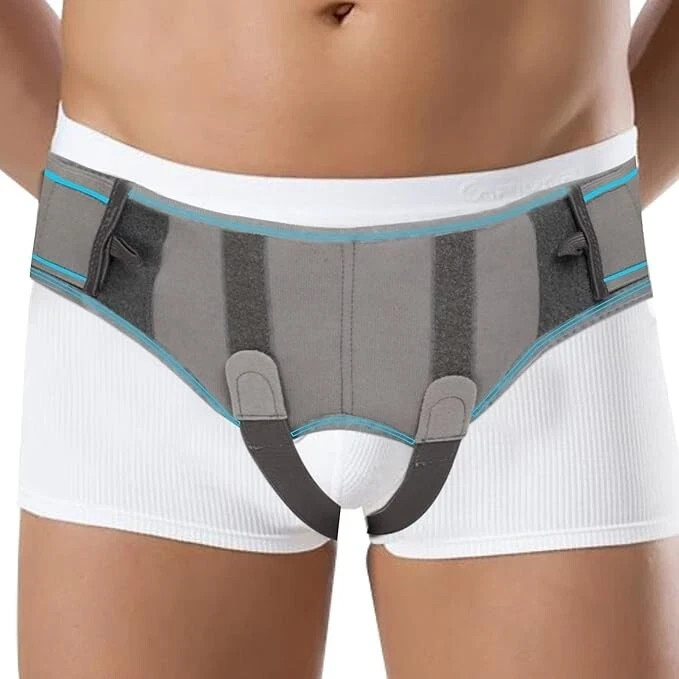 Double Inguinal Hernia Belt-Groin Hernia Support Belt, Truss Brace Support Belt