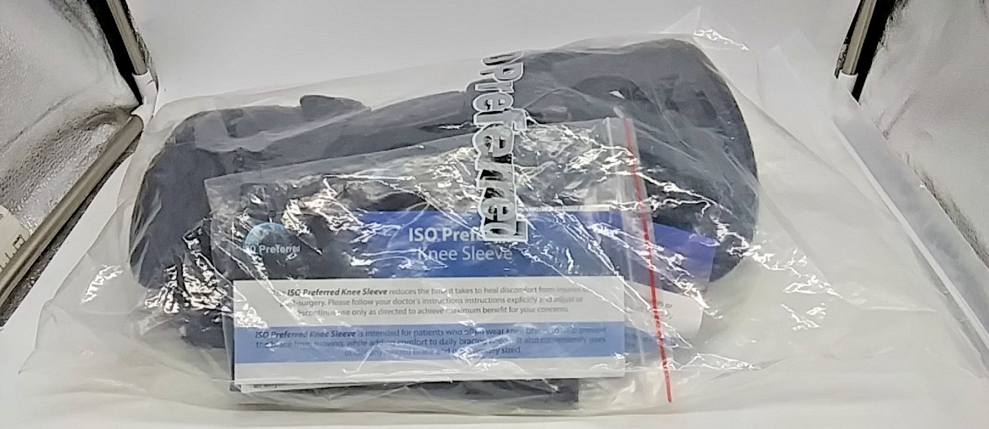 ISO Preferred KOA Hinged Knee Brace KN207SR Size UNI/Right w/Sleeve KN208 New